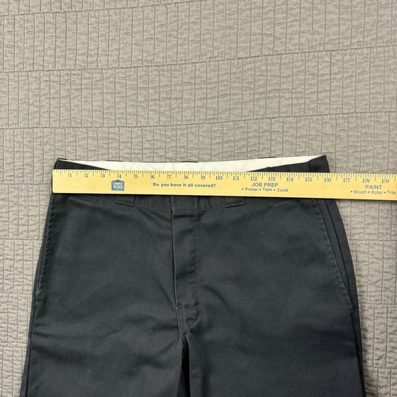Dickies 874 Pants Men 34x29 (32x28) Black Relaxed Fit Workwear Skater Chino Y2K - Picture 7 of 9